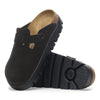 Boston Chunky | Black Suede