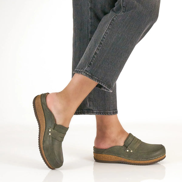 Maggy Clog | Olive