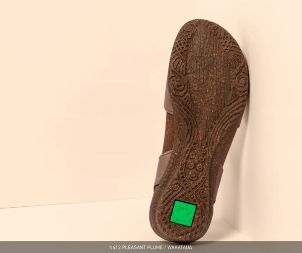 rubber sole Bottom view of the N412 El Naturalista style 