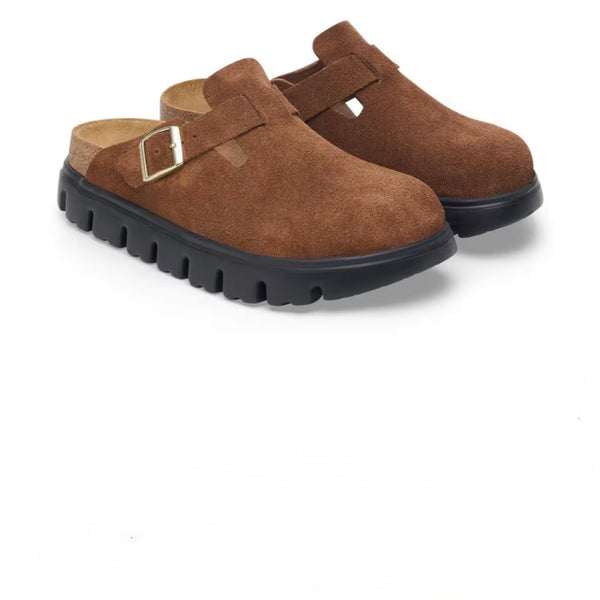 Boston Chunky | Dark Tea Suede