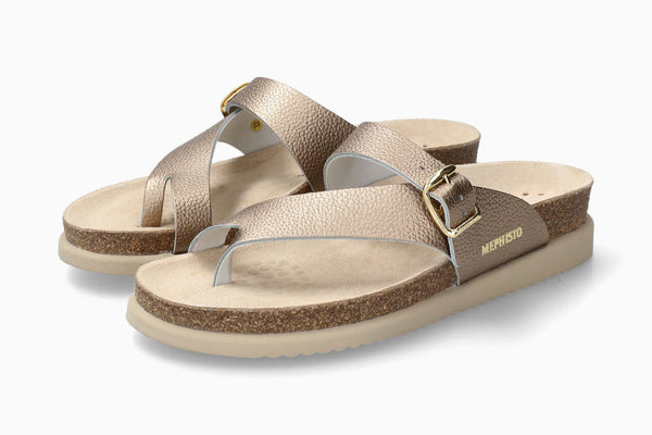Thong Sandals | Helen Platinum 33953