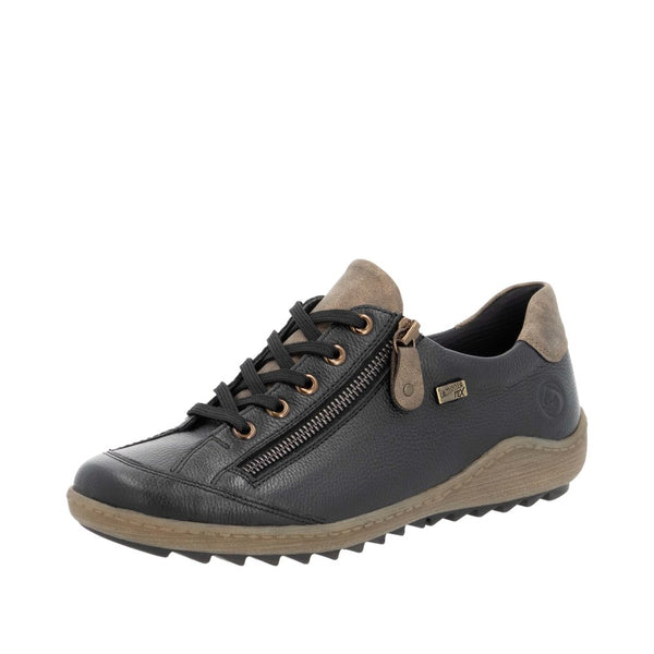 Lace and Zipper Sneaker | R1402-08