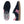 Load image into Gallery viewer, Navy sneakers with pink R on a white background
