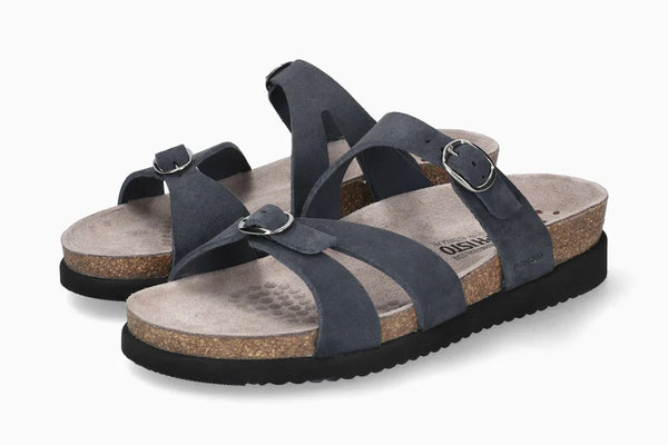 Buckle Sandal | Hannel Deep Blue 62813