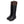 Load image into Gallery viewer, Pair of black knee-high boots with brown accents on a white background
