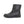 Load image into Gallery viewer, A black boot with a full side zipper and a round toe. The boot is made with a combination of leather and man-made materials and has a TPR weather-resistant outsole.
